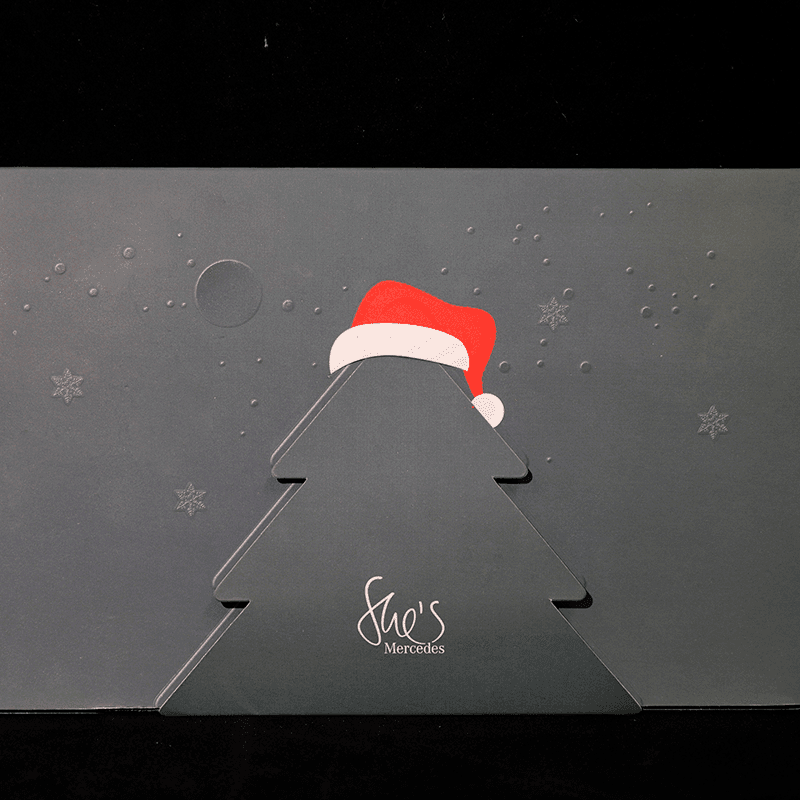 Mercedes-Benz Christmas Pop-Up Card - Image 3