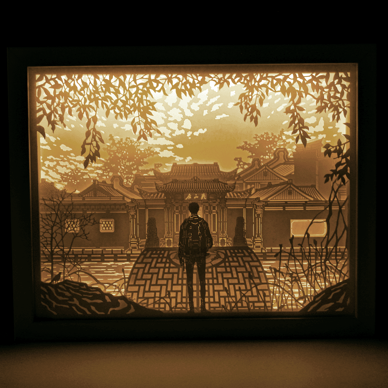 ODM/OEM Custom 3D Paper Carving Lamp - Image 4