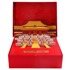 Custom Forbidden City-Themed Pop-Up Gift Box