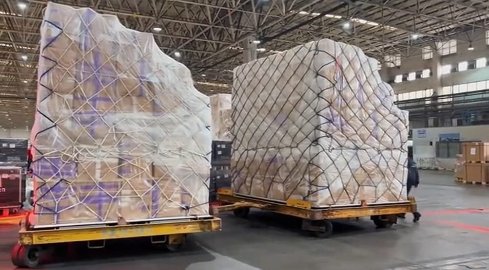 Neatly Packed Shipping Box for Product Safety