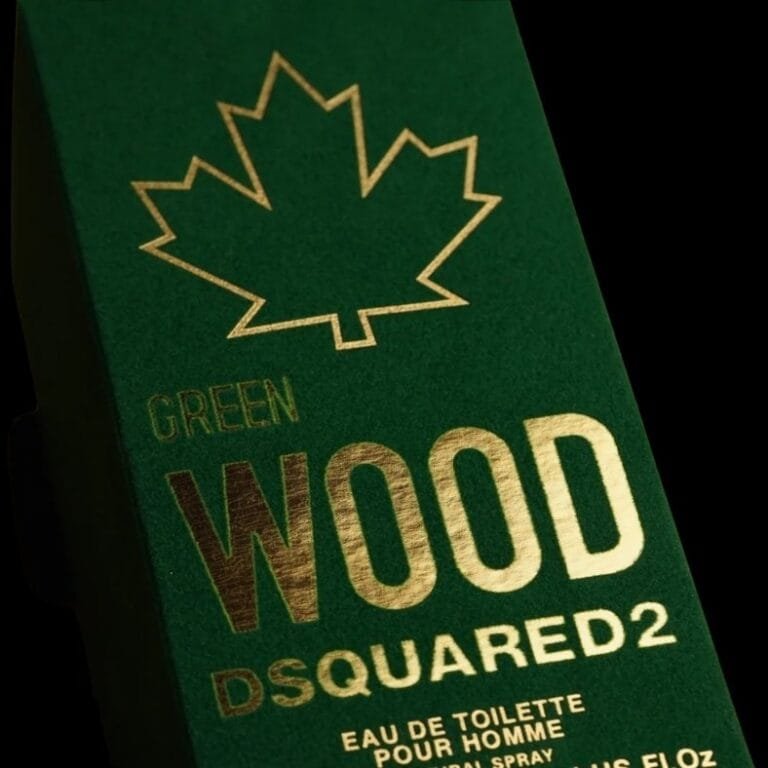 greenre flocked folding carton Box