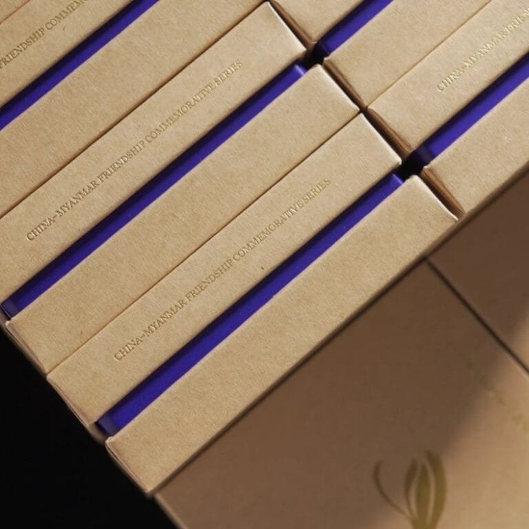 printed krafte cardstock Box