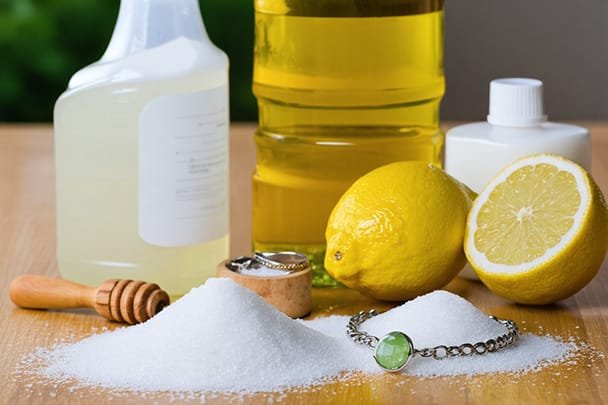 Household Items for Cleaning Jewelry