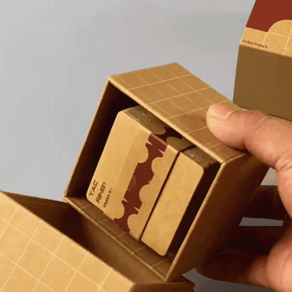 a larger box revealing a smaller nested one