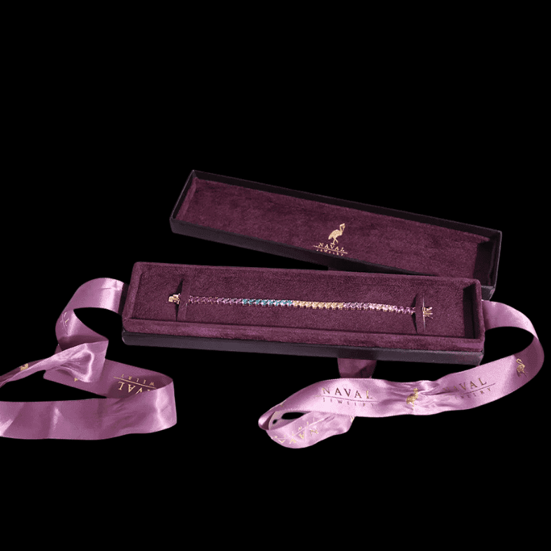 Custom Velvet Bracelet Box