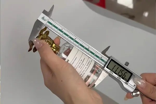 cosmetic product measurements for packaging quotation