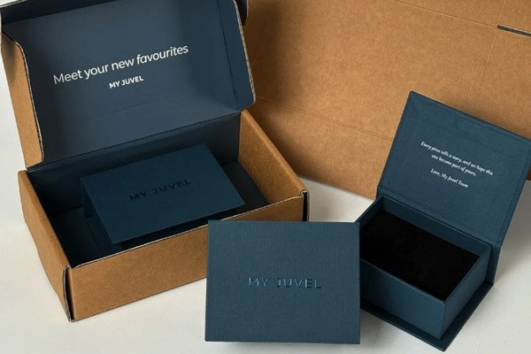 Custom shipping box and branded product box comparison